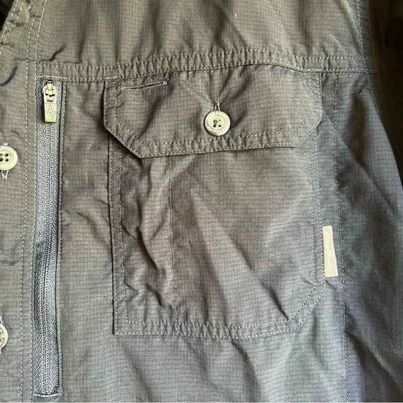 Eddie Bauer performance tech short sleeve button down shirt men’s size small - Picture 2 of 10